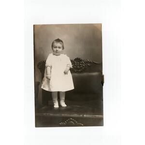 Antique 1920's Photo of a toddler